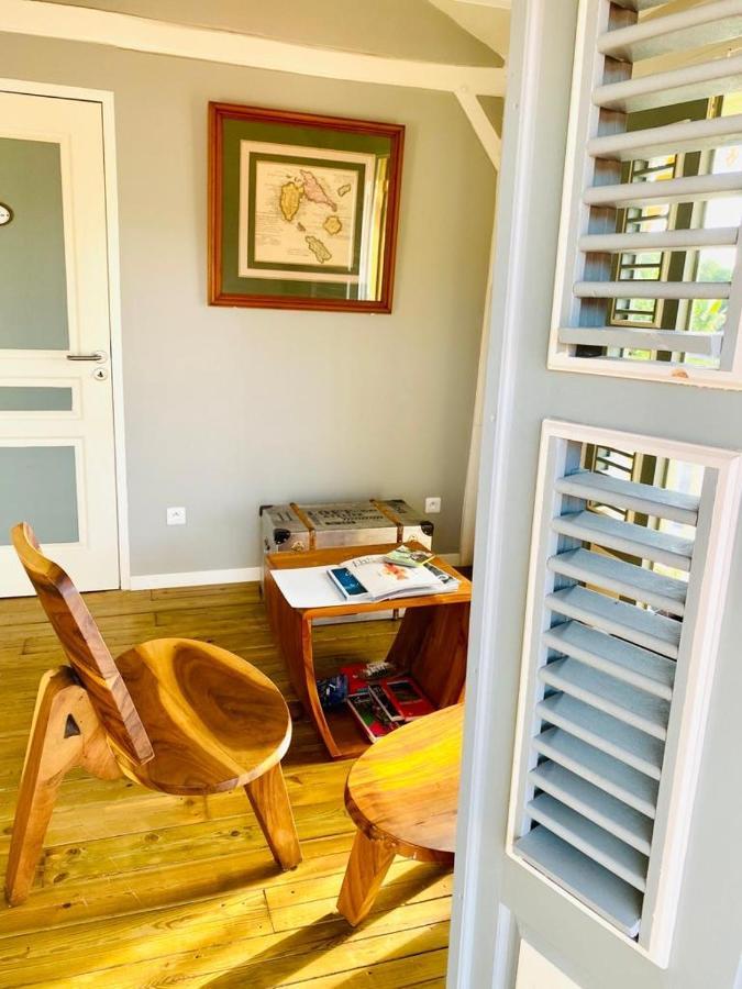 Habitation Baliache - Maison Creole Avec Jardin Privatif, Plage A 200M Deshaies Luaran gambar